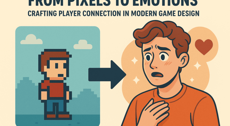 From Pixels to Emotions: Crafting Player Connection in Modern Game Design